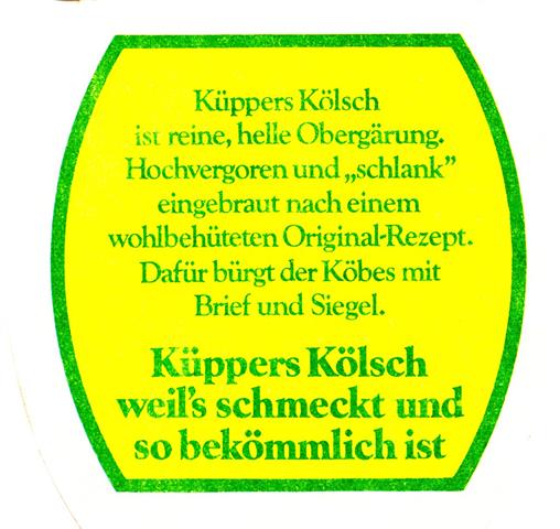 kln k-nw kppers sofo 1b (195-weil's schmeckt-grngelb)
